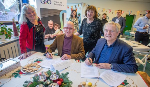 Gemeente Gooise Meren en G&O tekenen intentieovereenkomst wijk Noordwest in Muiden