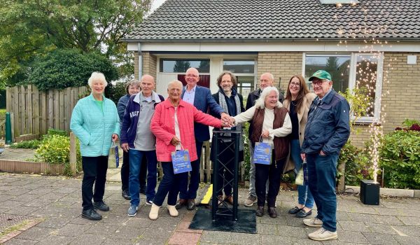 Feestelijke opening 17 aardgasvrije woningen